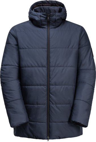 Jack Wolfskin Men's Deutzer Long Jacket Night Blue