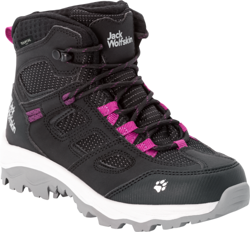 Jack Wolfskin Kids' Vojo Texapore Mid Phantom / Pink