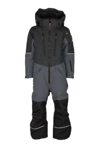 Lindberg Kids' Alpine Winter Overall Black/Anthracite