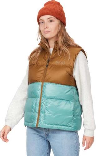 Marmot Women's Guides Down Vest Hazel/Blue Agave