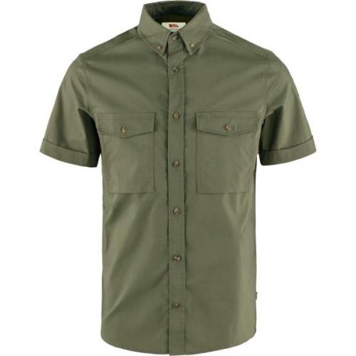 Fjällräven Men's Övik Air Stretch Short Sleeve Shirt Laurel Green