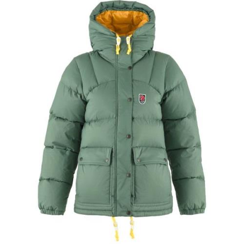 Fjällräven Women's Expedition Down Lite Jacket Patina Green-Mustard Ye...