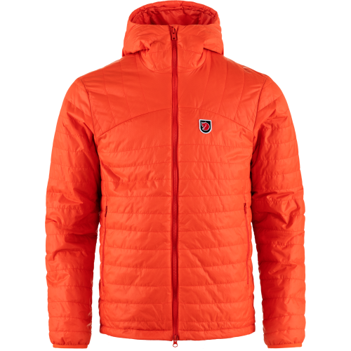 Fjällräven Men's Expedition X-Lätt Hoodie Flame Orange