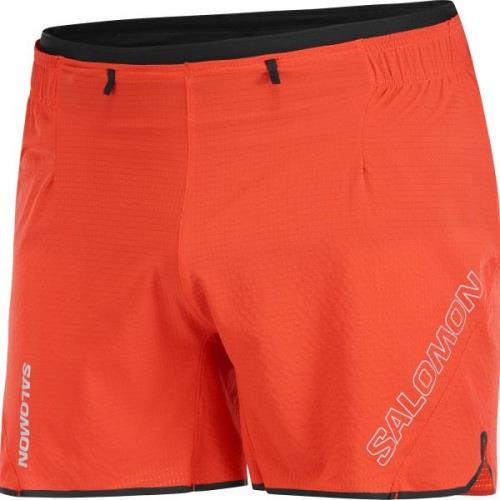 Salomon Men's Sense Aero 5'' Shorts Cherry Tomato