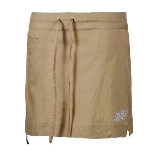 Skhoop Women's Samira Short Skirt  Kakhi