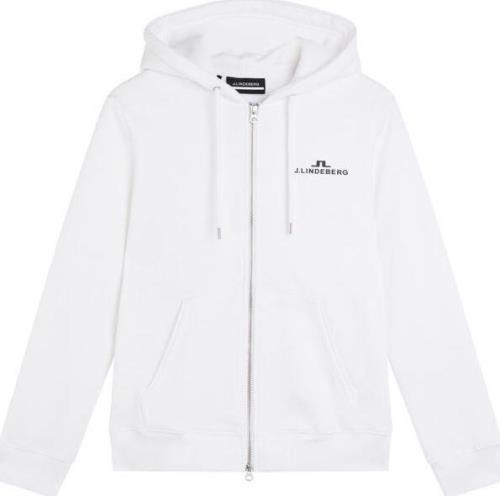 J.Lindeberg Women's Alpha Zip Hood White