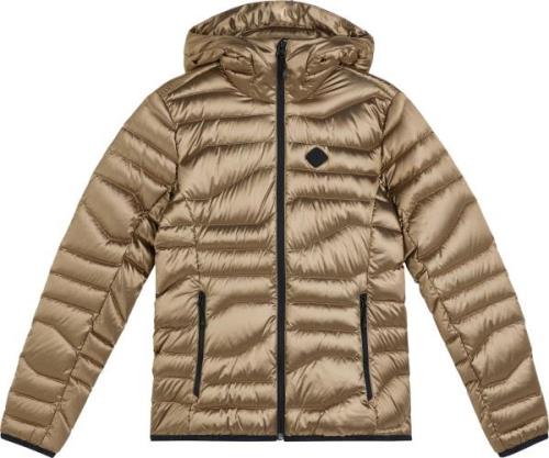 J.Lindeberg Women's Cliff Light Down Hood Tiger Brown