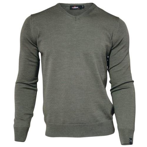 Ivanhoe Men's Cashwool V-Neck Light Loden