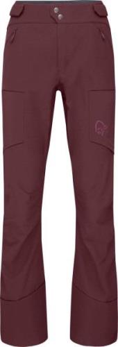 Norrøna Women's Lyngen Hiloflex200 Slim Pants Tawny Port