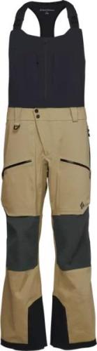 Black Diamond Men's Recon Stretch Pro Bibs Khaki/Smoke