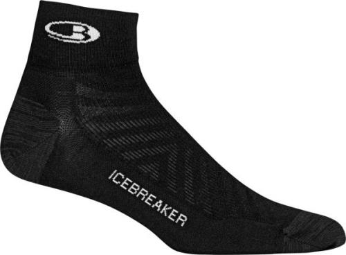 Icebreaker Men's Run+Ultralight Mini Black/Snow