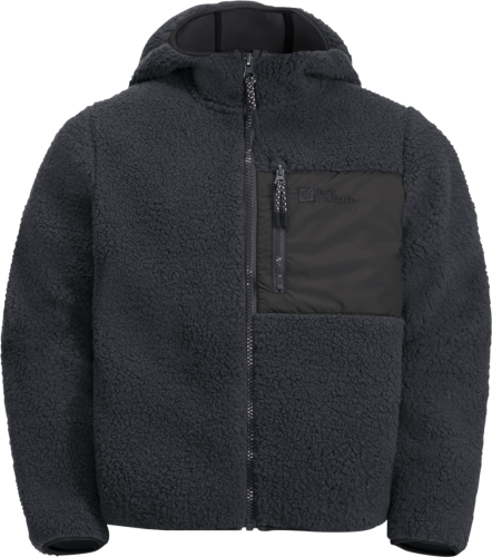 Jack Wolfskin Kids' Ice Curl Hood Jacket Phantom