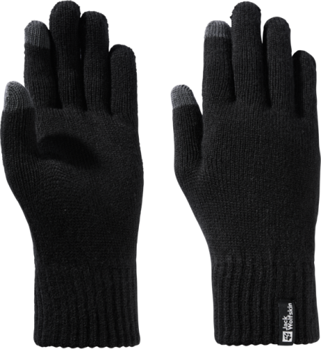 Jack Wolfskin Rib Glove Black