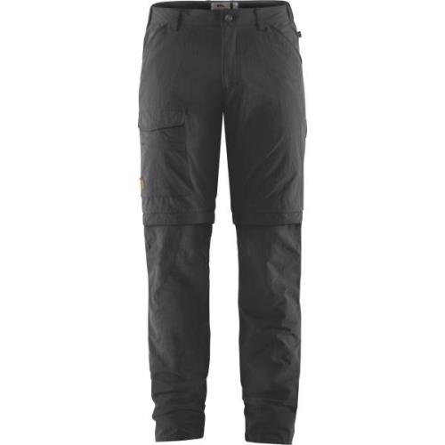 Fjällräven Men's Travellers Mt Zip-off Trs Dark Grey