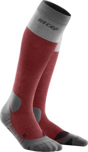 CEP Women's Hiking Light Merino Socks Berry/Grey