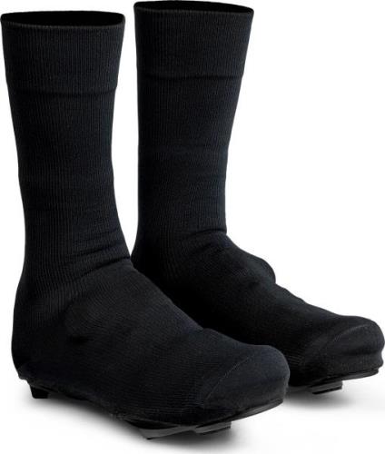 Gripgrab Flandrien Waterproof Knitted Road Shoe Covers Black