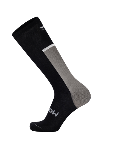 Mons Royale Pro Lite Merino Snow Sock Black