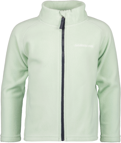 Didriksons Kids' Monte Full Zip 10 Pale Mint