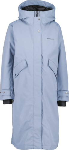 Didriksons Women's Mia Parka Long Glacial Blue