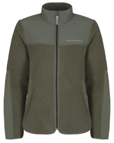 Röhnisch Women's Phoebe Pile Jacket Vetiver Green