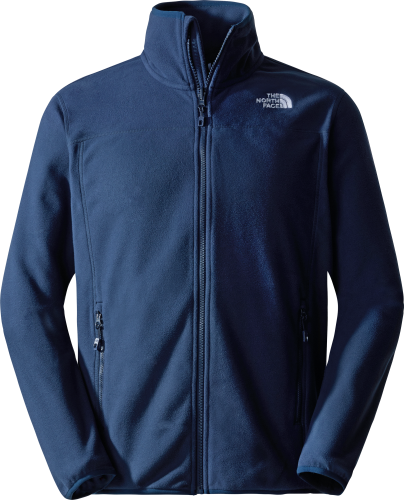 The North Face Men's 100 Glacier Full-Zip Fleece Summit Navy