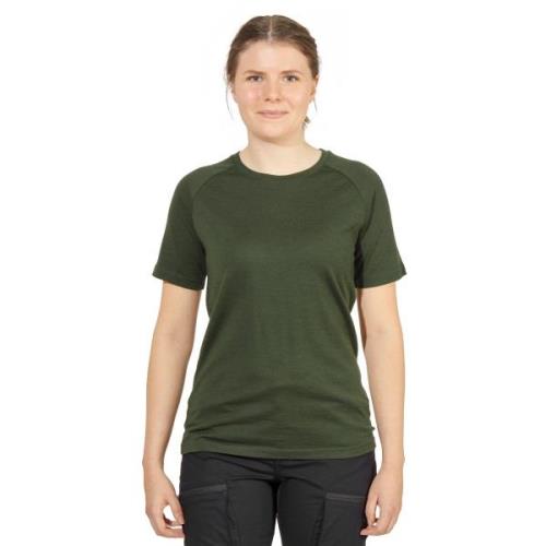 Urberg Women's Lyngen Merino T-Shirt 2.0 Kombu Green