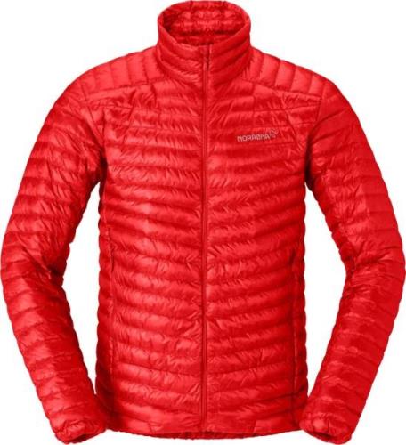 Norrøna Men's Trollveggen Superlight Down Jacket Arednalin Red