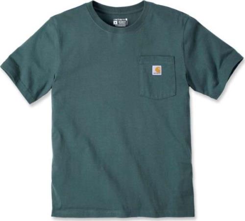 Carhartt Men's K87 Pocket Short Sleeve T-Shirt Frosted Balsam