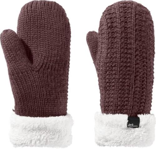 Jack Wolfskin Women's Highloft Knit Mitten Boysenberry