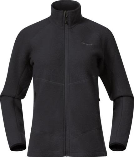 Bergans Women's Rabot Merino Fleece Midlayer Jacket Dark Shadow Grey