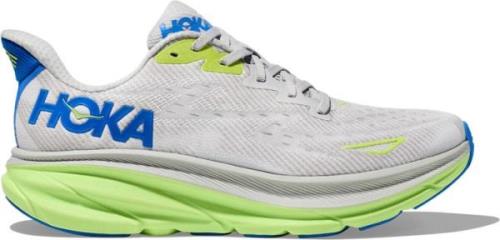 Hoka Men's Clifton 9 Stardust/Electric Cobalt