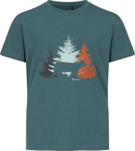 Urberg Juniors' Bamboo Print Tee Silver Pine