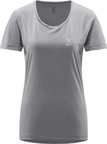 Haglöfs Women's Ridge Hike Tee Concrete Solid