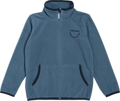 Viking Footwear Kids' Playtime Fleece Jacket Warm Denim/Navy