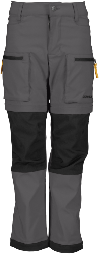 Didriksons Kids' Kotten Zip-Off Pants 2 Coal Black