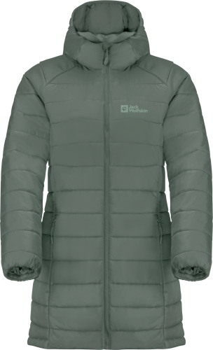 Jack Wolfskin Women's Bergland Insulated Coat Hedge Green