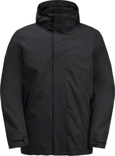 Jack Wolfskin Men's Luntal 3in1 Jacket  Black