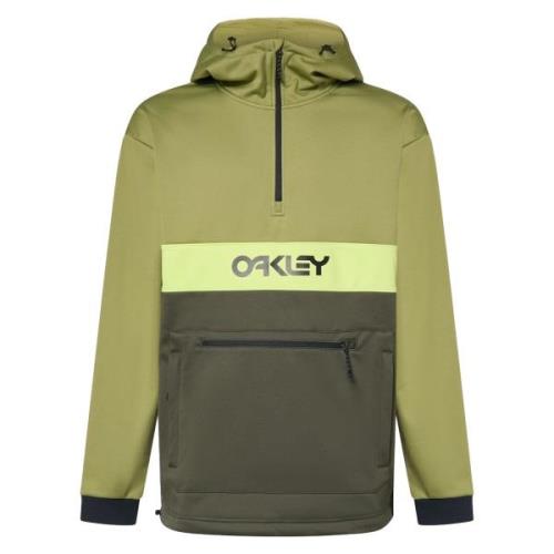 Oakley Men's Tnp Nose Grab Softshell Hoodie New Dark Brush/fern