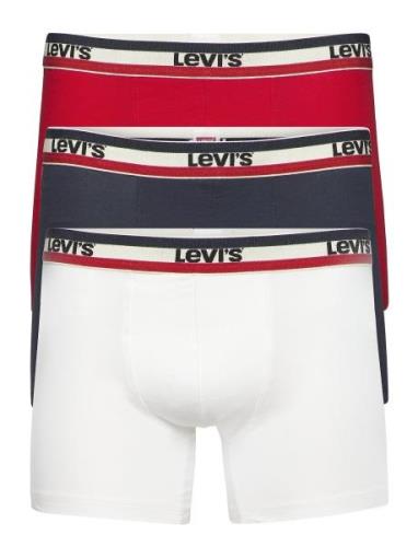 Levis Men Sprtswr Logo Boxer Brief Bokserit White Levi´s