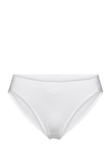 Sloggi Body Adapt High Leg Brief Alushousut Brief Tangat White Sloggi