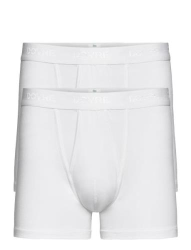 Dovre Tights 2-Pack Gots Bokserit White Dovre