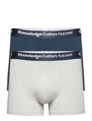 2-Pack Underwear - Gots/Vegan Bokserit Multi/patterned Knowledge Cotto...