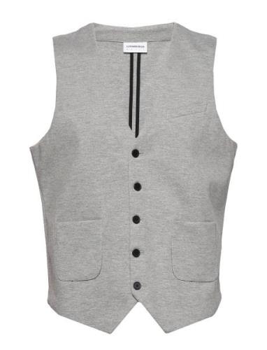 Superflex Knitted Waistcoat Puvun Liivi Grey Lindbergh