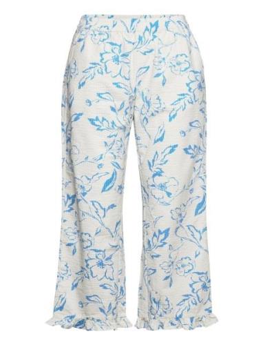 Trousers Pyjamahousut Olohousut Multi/patterned Rosemunde