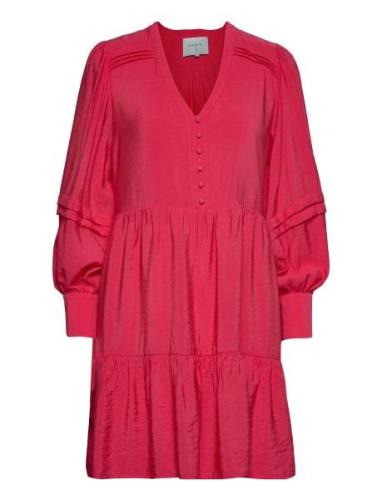 Rozalia Dress Lyhyt Mekko Pink Dante6