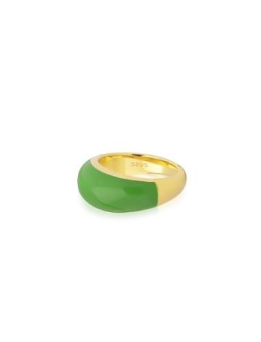 Enamel Bold Ring Sormus Korut Gold SOPHIE By SOPHIE