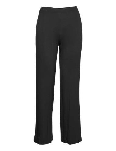 Wide Leg Pant Pyjamahousut Olohousut Black Calvin Klein