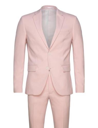 Plain Mens Suit - Normal Lenght Puku Pink Lindbergh
