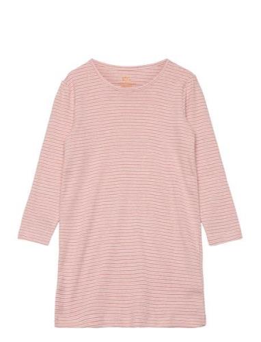 Striped Ls. Nightgown Night & Underwear Underwear Tops Pink Copenhagen...