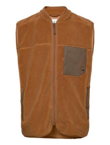 Kayson Teddy Vest Liivi Brown Kronstadt